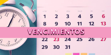 Vencimientos de abril